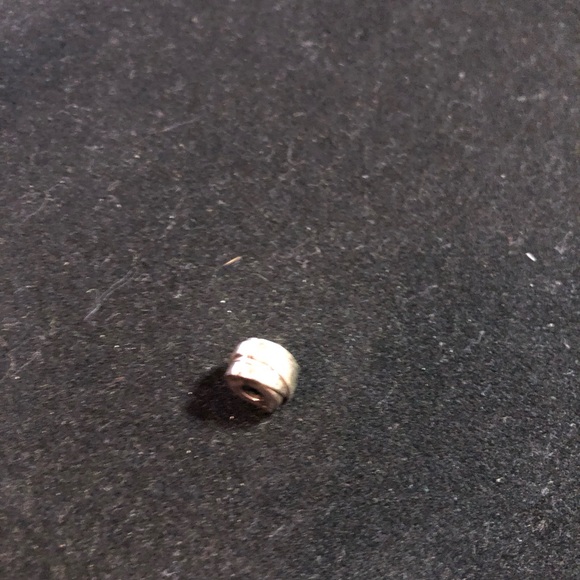 Pandora Polished Ribbons clip sterling silver charm - Picture 9 of 13